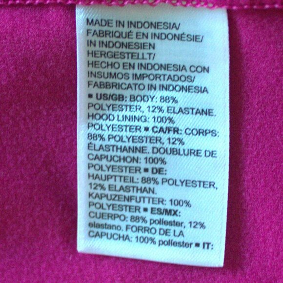 🚼 Amazon Essentials Toddler Purple Jacket W/ Hoood - Picture 5 of 5